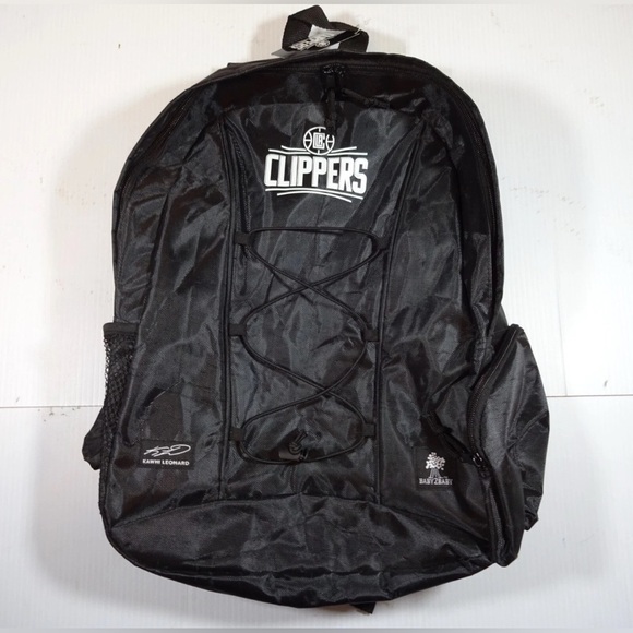 🆕NBA Los Angeles Clippers Kawhi Leonard Baby2Baby Backpack Day Bag Black🆕 - Picture 2 of 12